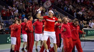 Milos Raonic festeggia la vittoria contro Seppi e la storica semifinale del Canada (fonte immagine: cba.ca)