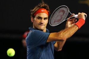 Roger Federer in azione a Melbourne (fonte immagine: Getty Images)