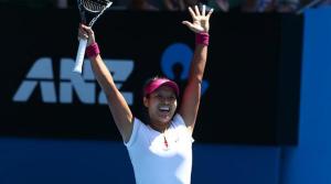 La gioia di Na Li dopo il successo nel singolare femminile a Melbourne (fonte immagine: Getty Images)