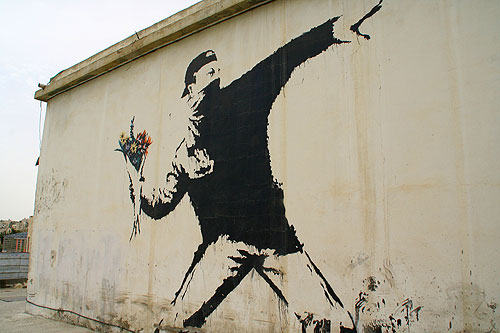 Banksy-Flower